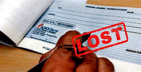 If A Cheque Is Lost By The Bank, It Is The Responsibility Of The Bank ...