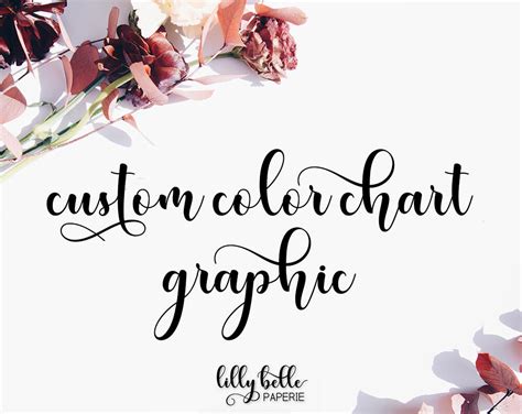 Image result for Custom Color Chart