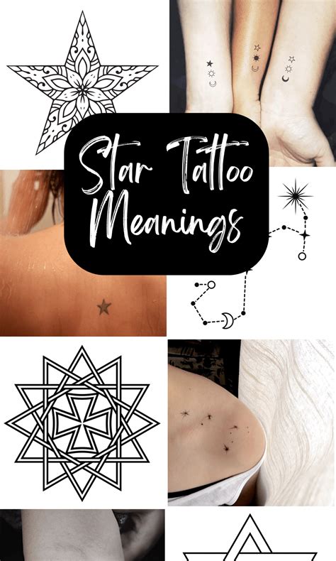 Star Tattoo Meaning. 20+ Designs and Inspiration. - On Your Journey