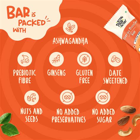 Energy Booster Bar– Better Food Factory
