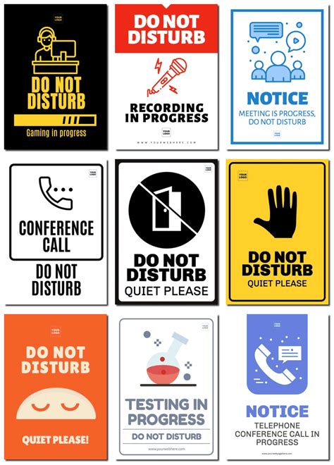 Meeting in Progress Sign 的图像结果