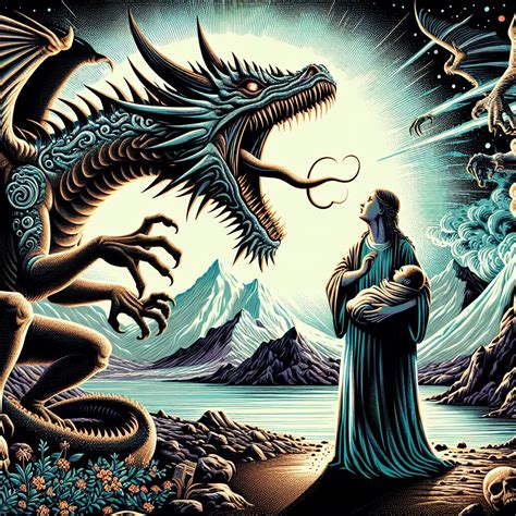 Revelation 12:13 Artwork | Bible Art