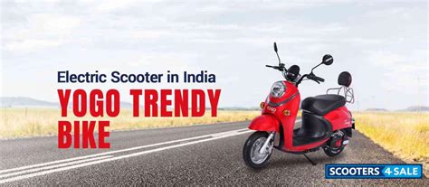 Yogo Trendy Electric Scooter price, mileage, colours, photos, featuers ...