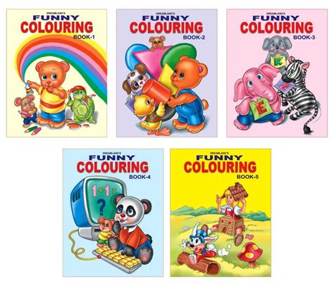 Buy Funny Colouring - Pack (5 Titles) Book Online at Low Prices in ...