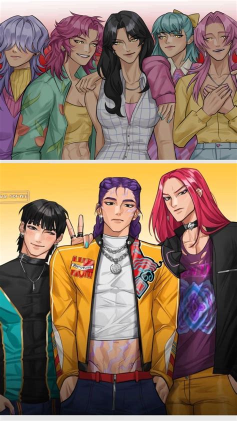 Pin by Anna Tajti on K-POP Démonvadászpk | Cute drawings, Character art ...