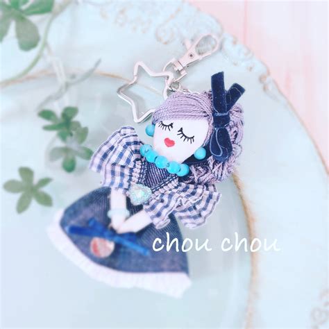 ドゥミルルベちゃんのキーチャーム（フリル） | chou chou shop