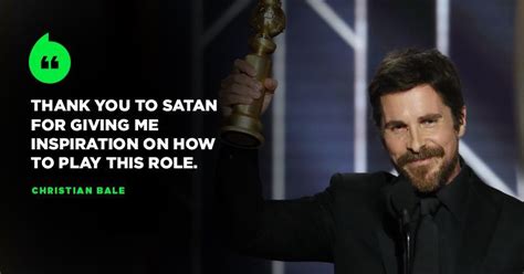 Christian Bale Takes Home First Best Actor Golden Globe, Thanks Satan ...