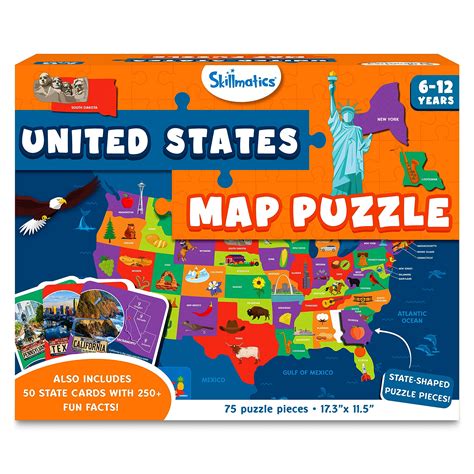Usa Map Jigsaw Puzzle Online USA Map 100 Piece Kids Jigsaw Puzzle By