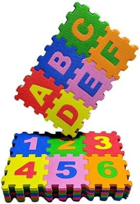 Buy Kids ABCD Puzzle Mat with 36 Pieces - Interlocking Learning ...
