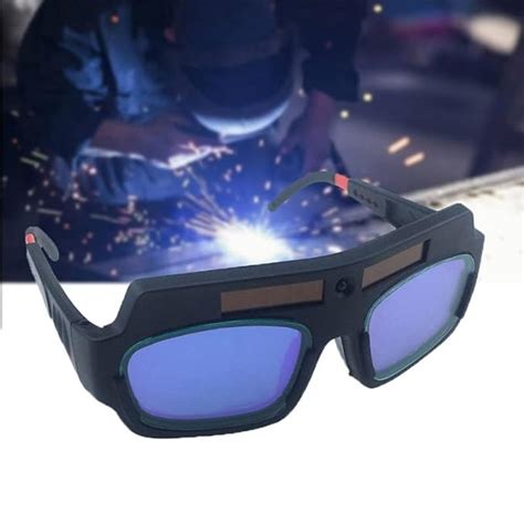 Generic Solar Powered Auto Darkening Welding Glasses Automatic ...