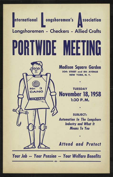 International Longshoremen's Association Portwide Meeting | National ...