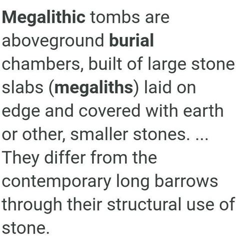 what is a megalithic burial ? - Brainly.in