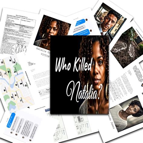 Buy The Murder Case of Natalia Godwin – Cold Case Detective Game | True ...