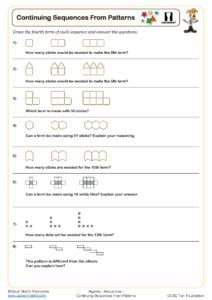 Image result for Continuing Patterns Worksheet