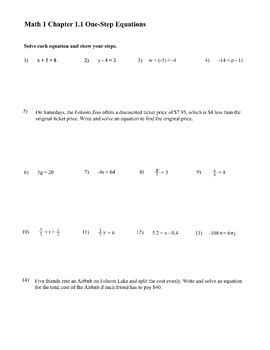 Image result for Integrated Math 2 Chapter 1 Practice Test PDF