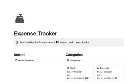 Expense Tracker Template by Bodie | Notion Marketplace