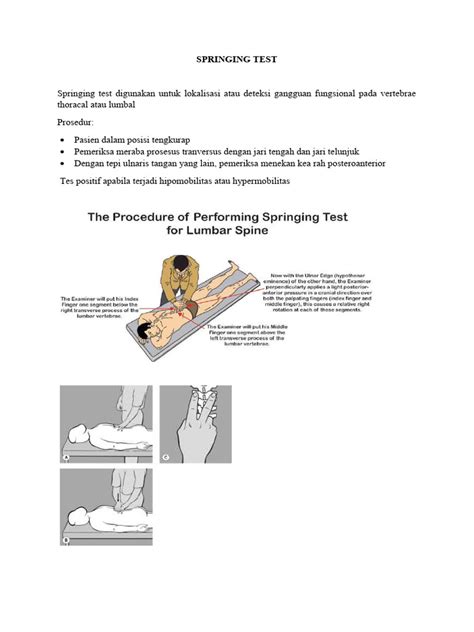 Image result for RI Springing Test