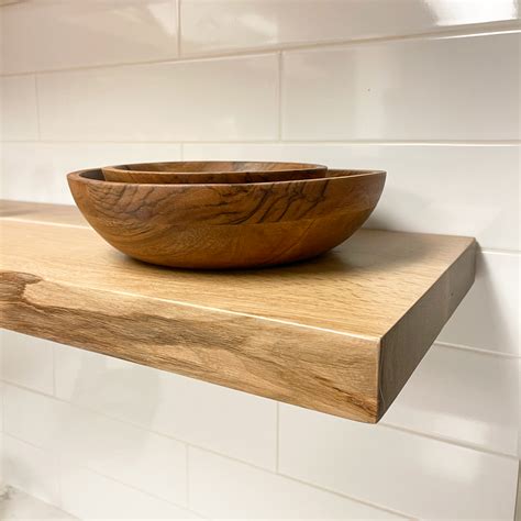 White Oak Floating Shelves | Urbandi