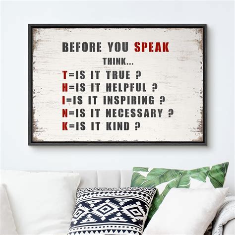 IDEA4WALL THINK Acronym Inspirational Motivational Abstract Contemporary Relax/Calm - Wayfair Canada