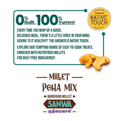 Millet Poha Mix - Healthy Breakfast Choices – Native Touch