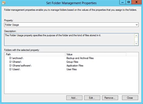 File Server Resource Manager Classification 的图像结果