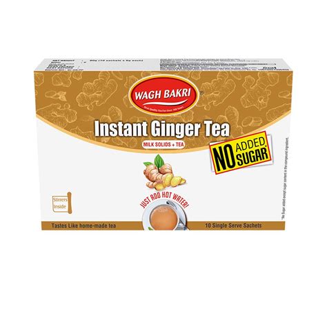 Wagh Bakri Instant Ginger Tea Premix | Adrak | Tea powder