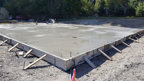Pouring A Concrete Slab Foundation