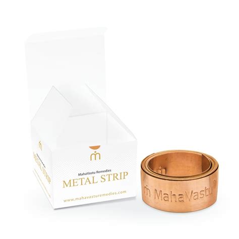 Buy MahaVastu Copper Strip Vastu Remedy | Vastu Dosha Remedy Copper ...
