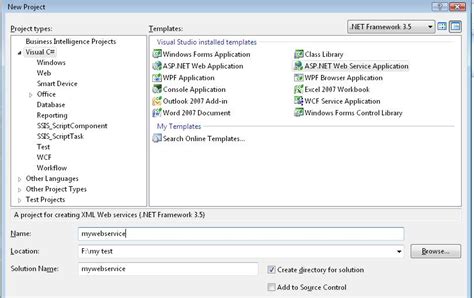 Image result for How to Create Webservice in .Net