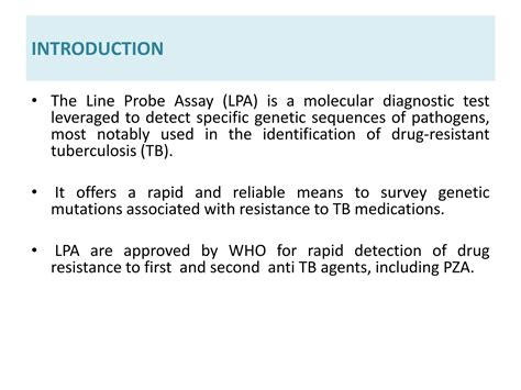 Line Probe Assay for Mycobacterium tuberculosis .pptx