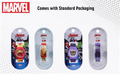 Marvel Avengers Spiderman Kids Wrist Watch, Multicolor Round Analogue ...