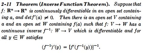 Image result for Inverse Function Theorem Proof