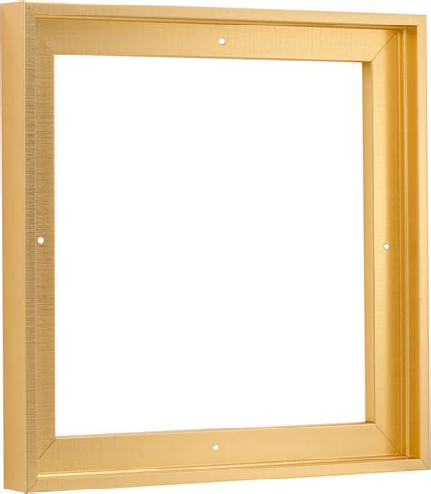 Amazon.com: MCS Canvas Float Frames 12x12 Frame, Walnut Woodgrain ...