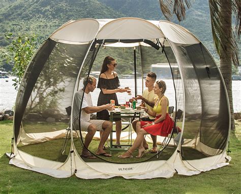 Snapklik.com : ULTICOR Canopy Outdoor Screen Tent Instant Pop-up Screen ...