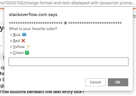 Image result for JavaScript Prompt