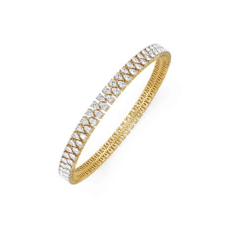 Pretty Pear Lab Grown Diamond Bangle – Emori