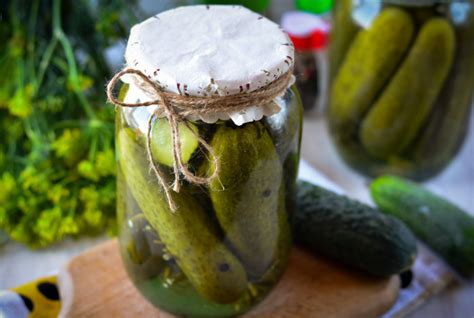 Маринованные корнишоны: рецепты в 1 литровых банках на зиму, как ...