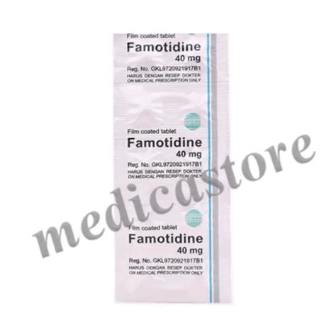 Famotidine 40 mg Tablet- Harga, Manfaat, Kandungan, Dosis, indikasi, Konsultasi Resep