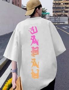 RIGO Printed Men Round Neck White T-Shirt - Buy RIGO Printed Men Round ...