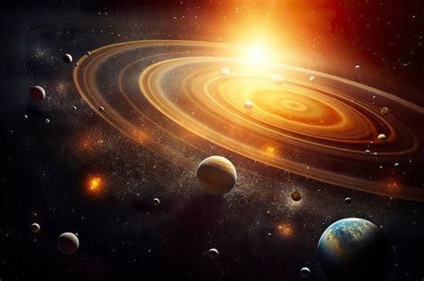 Solar System Top View 的图像结果