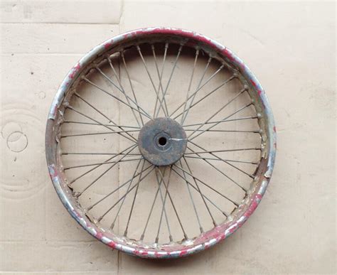 BSA Cotton Rear Wheel for Single Sided Brake used 19" WM2 | BRITISH ...