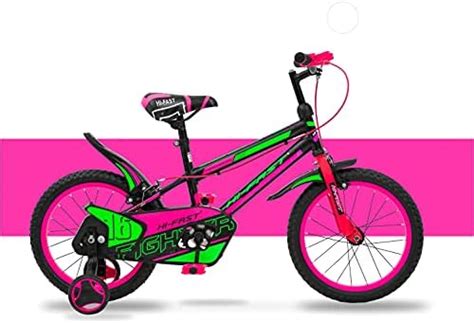 Buy HI-FAST 16 inch Kids Cycle for 4 to 7 Years Boys & Girls with ...