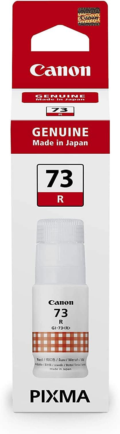 Canon 73 B/C/Y/M/R/GR Ink Bottles Pixma G570 G670 Printer with ITGLOBAL ...