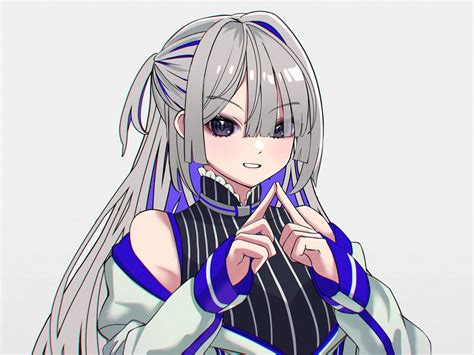 Download wallpaper 1600x1200 girl, smile, jacket, gesture, anime ...