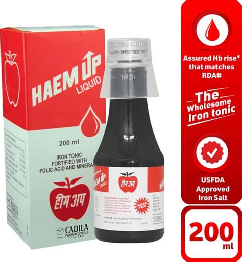 Buy Haem Up Sugar Free Bottle Of 200ml Oral Liquid Online & Save Up to ...