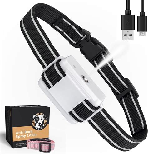 Citronella Bark Collar, Auto Citronella Dog Bark Collar Spray Anti Dog ...