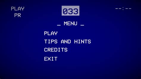 VCR Menu Program 的图像结果