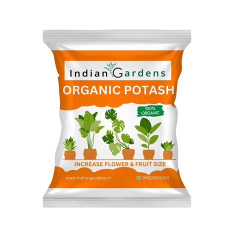 Indian Gardens - Potash Organic Fertilizer for Plants - 1 Kg : Amazon ...