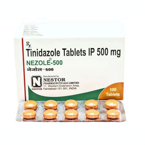 Nezole - 500 Tablets Nestor Pharmaceuticals Limited