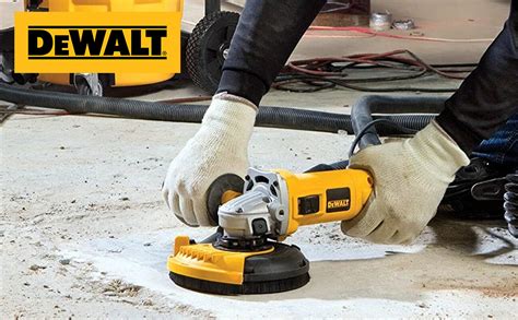 DEWALT DWE46150 125mm Surface Grinding Shroud (Black & Yellow) : Amazon ...
